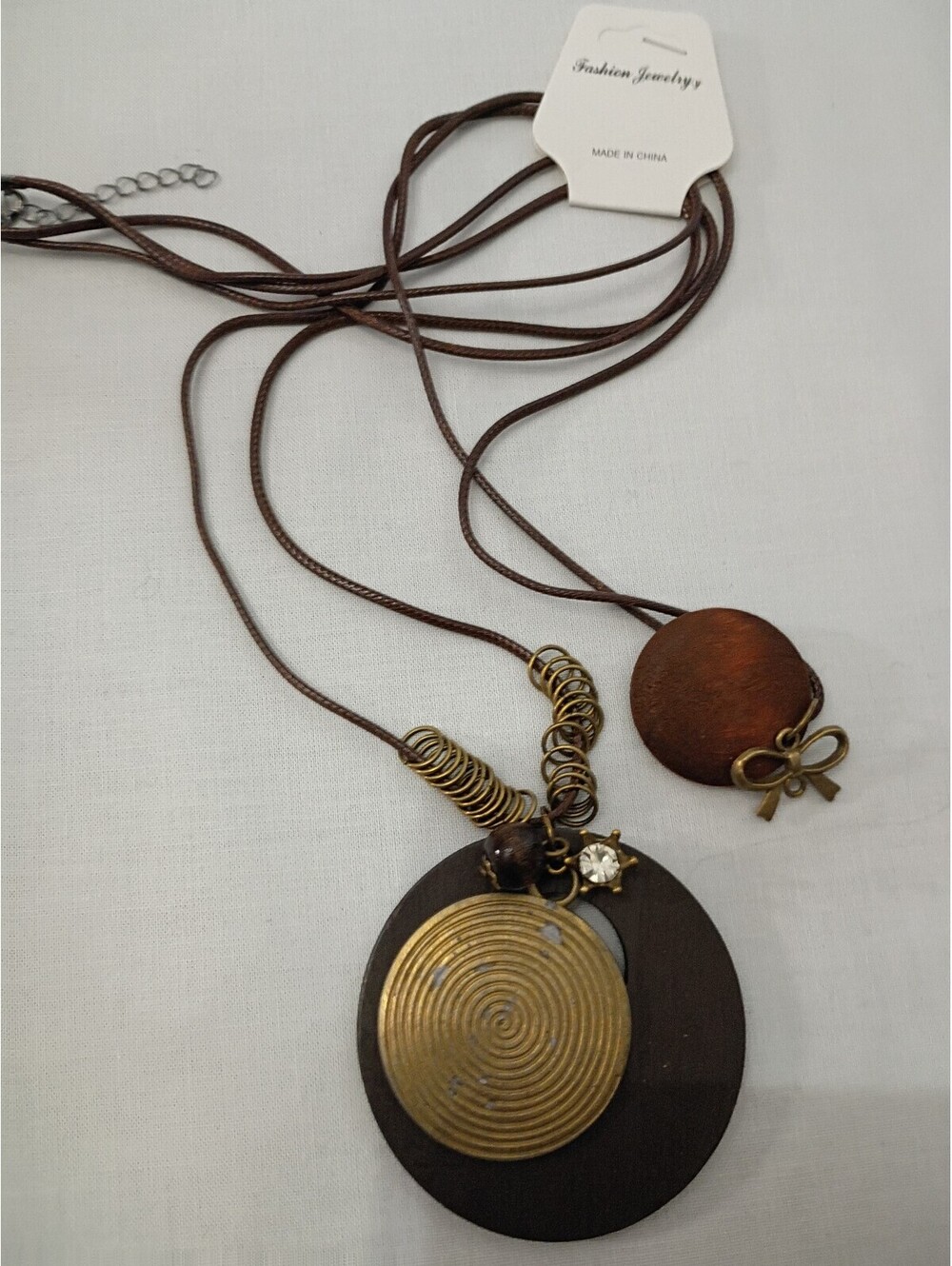 Bohemian Disc Necklace
